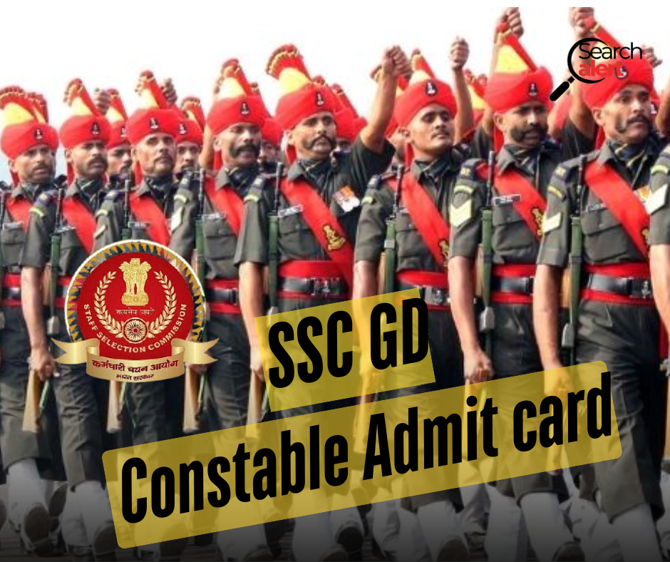 SSC gd Constable | Admit 2025