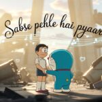 Doraemon: Nobita and the Steel Troops and the song sabse pehle hai pyaar